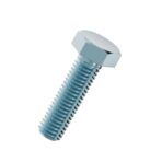 White-zinc-hexagon-bolts