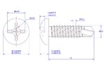 Cross-Recess-Pan-Head-Self-Drilling-Screw-M3.5X13