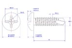 Cross-Recess-Pan-Head-Self-Drilling-Screw-M3.5X19