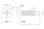 Cross-Recess-Pan-Head-Self-Drilling-Screw-M3.5X32