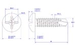 Cross-Recess-Pan-Head-Self-Drilling-Screw-M3.9X38