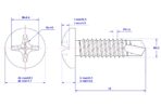 Cross-Recess-Pan-Head-Self-Drilling-Screw-M4.2X19