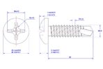 Cross-Recess-Pan-Head-Self-Drilling-Screw-M4.8X90