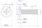 Cross-Recessed-Pan-Head-Screws-with-Collar-M3X6