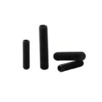 Hexagon-socket-set-screws-with-flat-point-Black-2