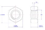 Hexagonal-nut-M14