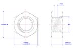 Hexagonal-nut-M18