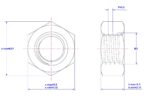 Hexagonal-nut-M3