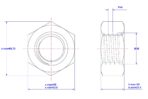 Hexagonal-nut-M36