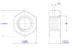 Hexagonal-nut-M60