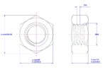 Hexagonal-nut-M64