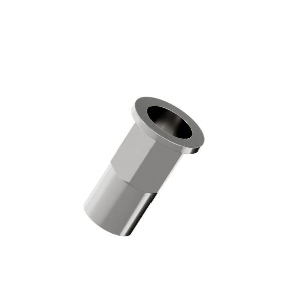 Flat-Head-Half-Hexagon-Blind-Hole-Rivet-Nut-304