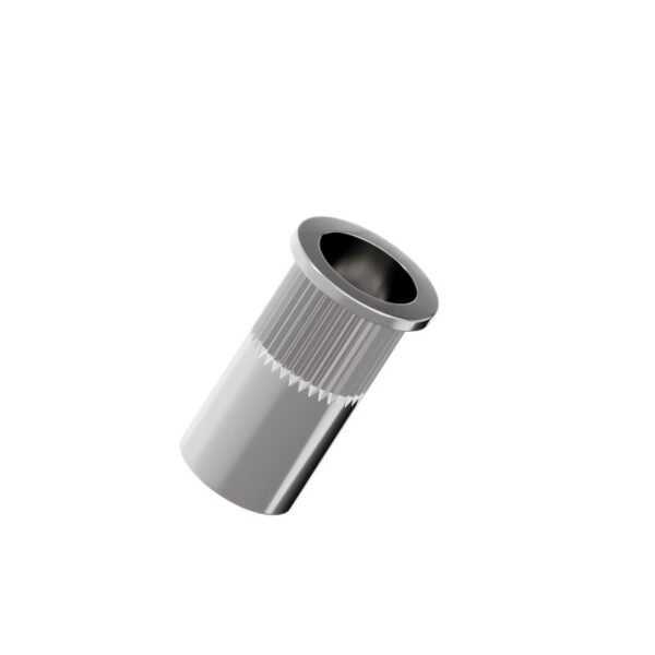 Flat-Head-Knurled-Blind-Hole-Riveted-Nut-304